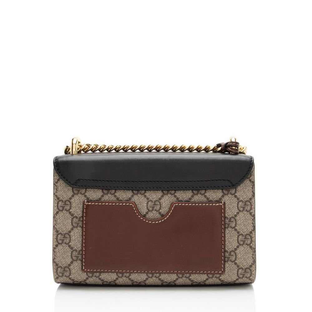 Gucci GG Supreme Padlock Small Shoulder Bag - Picture 3 of 16